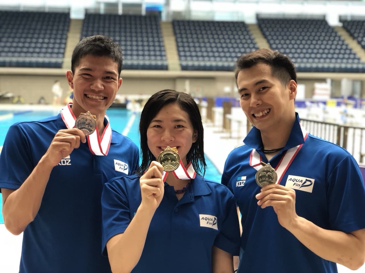 【2日目速報】2018フィンスイミング日本選手権